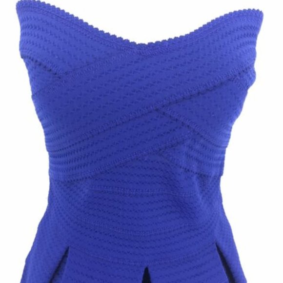 NWT Cocktail Dress XS Fit & Flare Strapless… - Picture 2 of 8